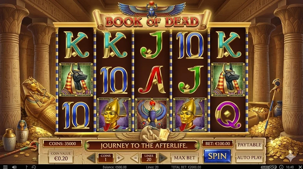 Book of Dead Free Spins and Bonus Features