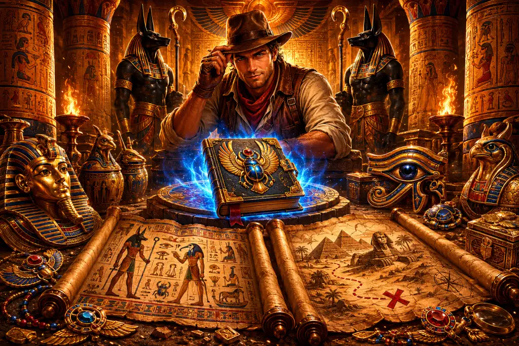 Book of Dead Pokie - Tomb of Treasures